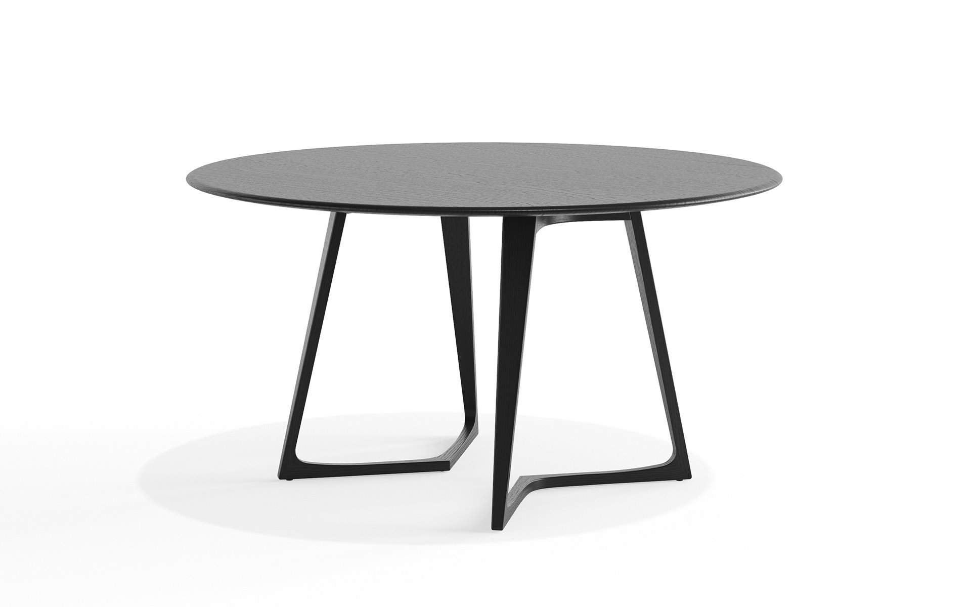 Ronde Tafel Twist Bed Habits graphite black 2